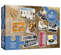 Gibsons Piecing Together Collection - Puzle (12 piezas, tamaño XL), diseño de Da