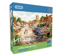 Gibsons - Puzzle de 250 piezas XL para adultos por Terry Harrison - Piezas extra grandes - Escenas nostálgicas de pueblo - Puzzle duradero de alta calidad fabricado en Reino Unido/UE - Excelente
