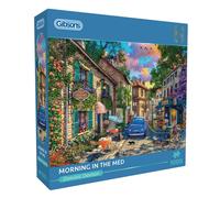 Gibsons Puzzle Morning in The Med 1000 Teile - Mediterranes Mo (Importación USA)