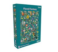 Gibsons RHS - Rompecabezas de fantasía floral de 1000 piezas, hermosa obra de arte colorida, magia de la naturaleza, plantas, insectos, sostenible para adultos y adolescentes, tablero 100% reciclado