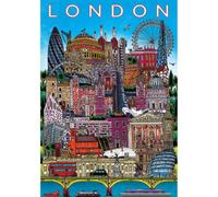 Gibsons rompecabezas London Cityscape - 500 piezas rompecabezas divertido