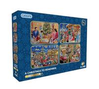 Gibsons Puzzle Trevor Mitchell – Navidad para adultos – 4 x 500 piezas