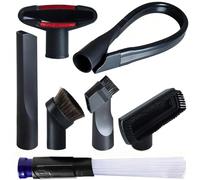 GIBTOOL Kit de cepillo de repuesto universal de 32 mm para aspiradora, para rejillas de ventilación del hogar, esquinas de mascotas, cajón, coche