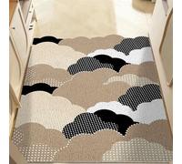 GIBZ Felpudo Entrada Casa, Alfombrilla Interior y Exterior Antideslizante y Impermeable, Alfombra para Puerta, Perro, Pasillo, Estilo de Nube 6, 40 x 60 cm