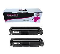 GICAM Toner CF 230A X 2 Tóner Compatible con HP CF 230A x 2 Unidad Alto Rendimiento Válido para Impresoras: LaserJet Pro M203dw MFP M227fdw M203dn MFP M227sdn MFP M227fdn