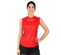Gicova Shirt Smanicato Givova One Camiseta Sin Mangas, Hombre, Rojo, S