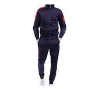 Gicova Tuta Revolution, Nero/Azzurro, 2XL