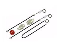 GICOXD Para Citroen Para Xsara 1997-2006 KIT Clip Reparación Ventana Eléctrica Regulador Ventanilla Antera Derecha Regulador Ventanilla