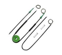 GICOXD Para E46 SERIE 3 COMPACT 06/2001-12/2004 KIT VENTANA COCHE REGULADOR ELÉCTRICO ANTERO IZQUIERDO Regulador Ventanilla