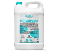 Gideli Alcohol Isopropilico 5l - Isopropanol 99.9% - Isopropyl para limpia contactos electronicos - componentes de impresión 3D, óptica y superficies sensibles