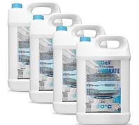GiDeli Anticongelante concentrado para parabrisas, 4 x 5 l, anticongelante de -60 °C, agua para limpieza contra heladas, limpiador de parabrisas de invierno