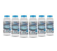 GiDeli Anticongelante concentrado para parabrisas, 6 x 1 l, anticongelante de -60 °C, agua para limpieza contra heladas, limpiador de parabrisas de invierno