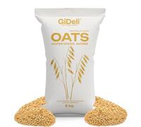GiDeli Avena entera de 5 kg - Comida para caballos de avena, alimento natural para pájaros, alimento natural para animales, fuente de energía para caballos y aves de corral