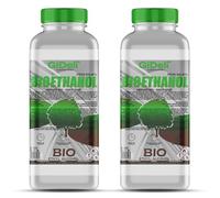 GiDeli Bioetanol 2 x 1 l Bosque Fragancia 96,6% etanol para interior y exterior, sin humo ni hollín, de maíz y remolacha azucarera