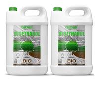 GiDeli Bioetanol 2 x 5l Bosque Fragancia 96,6% de etanol para interior y exterior, sin humo ni hollín, de maíz y remolacha azucarera