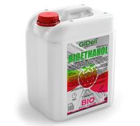 GiDeli Bioetanol 20 l aroma a fresa silvestre 96,6% etanol para chimeneas interiores y exteriores, sin humo ni hollín, de maíz y remolacha azucarera