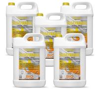 GiDeli Bioetanol 25L etanol 96,6% alcohol orgánico inodoro combustión limpia para chimenea interior y exterior