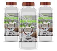 GiDeli Bioetanol 3 x 1 l de aroma de coco 96,6% etanol para interior y exterior, sin humo ni hollín, de maíz y remolacha azucarera
