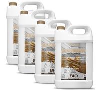 GiDeli Bioetanol 4 x 5 l con aroma a canela 96,6% etanol para chimeneas interiores y exteriores, sin humo ni hollín, de maíz y remolacha azucarera
