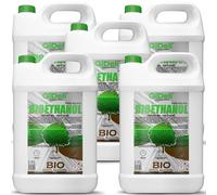 GiDeli Bioetanol 5 x 5 l de aroma bosque 96,6% etanol para interiores y exteriores, sin humo ni hollín, de maíz y remolacha azucarera