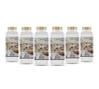 GiDeli Bioetanol 6 x 1 l de aroma a vainilla 96,6% etanol para chimeneas interiores y exteriores, sin humo ni hollín, de maíz y remolacha azucarera