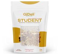 GiDeli Comida para estudiantes de 5 kg de mezcla de frutas con cacahuetes, anacardos, avellanas, almendras, nueces, pasas, arándanos y chips de plátano, sin aditivos