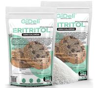 GiDeli Eritritol 10 kg sin calorías azúcar granulada sustituto de alimentos como alternativa vegana y dental de azúcar amigable