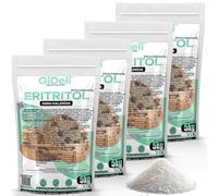 GiDeli Eritritol 20 kg - Sustituto de alimentos sin calorías como alternativa de azúcar vegana y amigable con los dientes