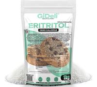 GiDeli Eritritol Puro 1 kg - Sustituto del Azúcar sin Calorías, Keto