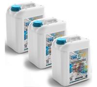 GiDeli Fluido de niebla 3 x 10 l - Máquina de niebla líquida, niebla media, líquido de niebla para interior y exterior - densidad fina para espectáculos y efectos de iluminación