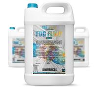 GiDeli Fluido de niebla 3 x 5L - Máquina de niebla líquida, niebla media, para interior y exterior, densidad fina para espectáculos y efectos de iluminación