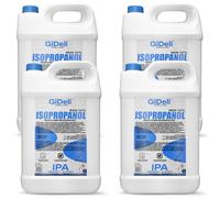 GiDeli Isopropanol 70% 4 x 5L Limpiador de alcohol isopropílico alto porcentaje de alcohol isopropílico IPA para limpieza de componentes electrónicos, lentes y pantallas
