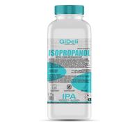 GiDeli Isopropanol 99,9% 1l - Alcohol isopropílico limpiador de alto porcentaje - Alcohol de limpieza para electrónica, accesorios de impresora 3D, cristales, pantallas y lentes