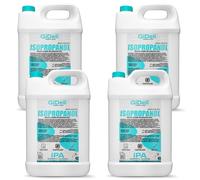 GiDeli Isopropanol 99,9% 20 litros limpiador de alcohol isopropílico alto porcentaje IPA Alcohol de limpieza para la limpieza de componentes electrónicos, lentes y pantallas - Limpieza de resinas en