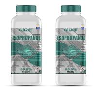 GiDeli Isopropanol Técnico 2x 1l - Alcohol isopropílico 99,9% - Limpieza de componentes electrónicos y accesorios de impresora 3d