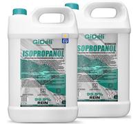 GiDeli Isopropanol Técnico 2x 5l - Alcohol isopropílico 99,9% - Limpieza de componentes electrónicos y accesorios de impresora 3d