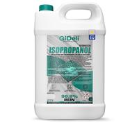 GiDeli Isopropanol Técnico 5l - Alcohol isopropílico 99,9% - Limpieza de componentes electrónicos y accesorios de impresora 3d
