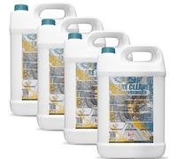 GiDeli Limpiador de frenos, 4 bidones de 5 l, para coche, moto y bicicleta, elimina aceite, grasa, polvo de frenos, restos de pegamento, desengrasante para taller, secado rápido, sin dejar residuos