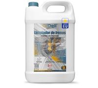 GiDeli Limpiador de Frenos 5L Canister - para Auto, Moto y Bicicleta - Elimina Aceite, Grasa, Polvo de Frenos, Restos de Adhesivo - Desengrasante para Taller, Secado Rápido, Sin Residues