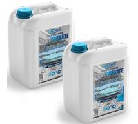 GiDeli Líquido anticongelante concentrado para parabrisas (2 x 10 L, anticongelante de -60 °C, para protección contra heladas)