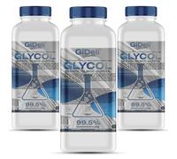 GiDeli Propilenglicol 99,5% 3 x 1L monopropilenglicol (PG) disolvente para cosméticos, farmacéutica, química, industria, laboratorio y aplicaciones técnicas