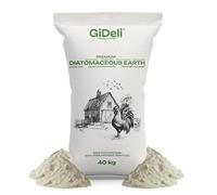 GiDeli Tierra de diatomeas para pollos y jardín, 40 kg, tierra de diatomeas en polvo natural