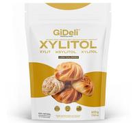 GiDeli Xilitol Azúcar Original de Finlandia 500g de azúcar de abedul sustituto de alimentos como vegano y edulcorante dental