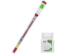 GIDIGI medidor de salinidad y temperatura de piscina, la sonda del medidor de salinidad extendida está especialmente diseñada para piscinas, adecuada para piscinas, spas, acuarios, estanques de koi