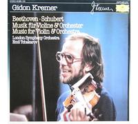 Gidon Kremer - Beethoven / Schubert: Musik für Violine & Orchester / Music for Violin & Orchestra [Vinyl LP] [Schallplatte] [Vinyl] Gidon Kremer; Emil Tchakarov & London Symphony Orchestra; Ludwig van Beethoven (Komponist) and Franz Schubert (Komponist)