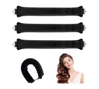 GIDWRIY 3 PCS Rizador de Pelo Sin Calor,Rizador de Ondas para Dormir,Heatless Hair Curler,Rizos Sin Calor,Overnight Blowout,Rulos Flexibles para Rizar Pelo,Rulos Pelo Noche para Cortos o Lisos