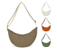 GIDWRIY Bolso Bandolera Cruzado Hobo Casual para Mujer - Pequeño de Hombro y Riñonera