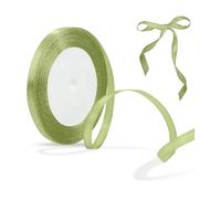 GIDWRIY Cinta Raso 6 mm X 22 m,Cinta Envolver Regalos,Cinta de Tela para Boda,Cinta de SatéN,Cinta de Lazo,Cinta para Globos,Cinta Manualidades Decorativas,Cinta de Navidad para Florales Fiesta