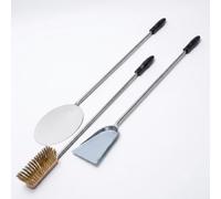 GIEMME 3 utensilios para pizza, para hornos de hasta 110 cm de profundidad