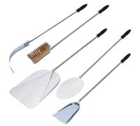 GIEMME Juego 5 Palas para Pizza Ø30 cm con Mango 113 cm